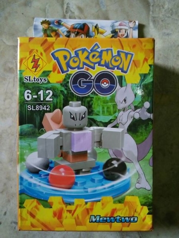 Pokemon mewtwo (Model Lego) Mainan Koleksi Jadul- Gresik dan Surabaya