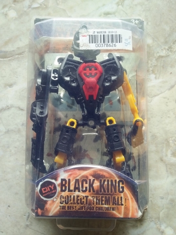 Black King - Earth Tutelary Warrior Mainan Koleksi Jadul- Gresik dan Surabaya
